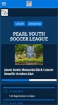 Mobile Screenshot of pearlsoccer.com